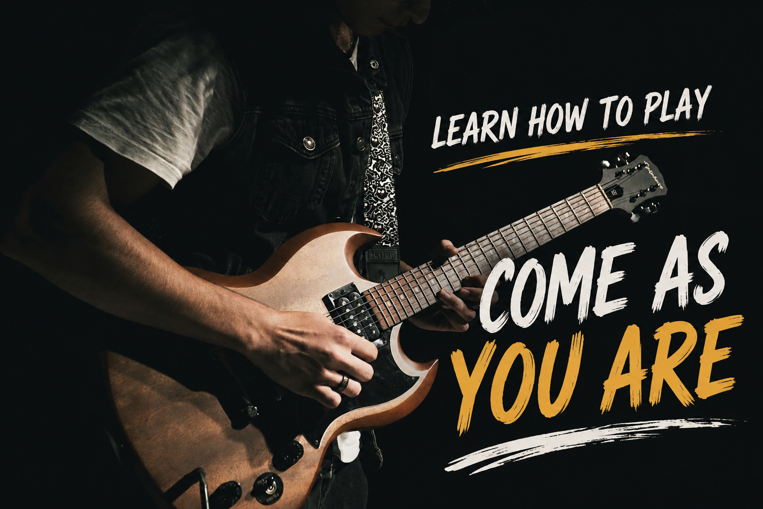 How to Play Come As You Are on Guitar for Beginners